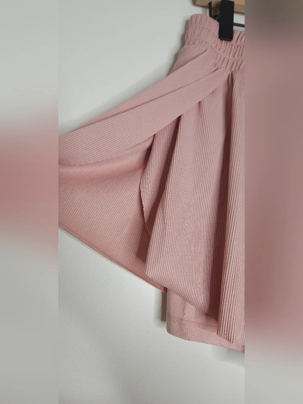 Yogalicious Soft Pink Elastic Waist Athletic Lounge Shorts